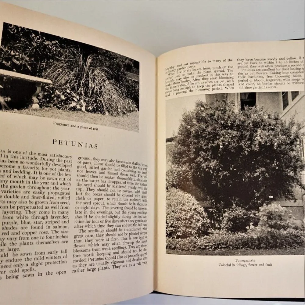 A Garden Book for Houston 1939 Vinyl Cover Forum of Civics Houston Garden Club